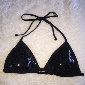 H&M Sequin Bikini Top