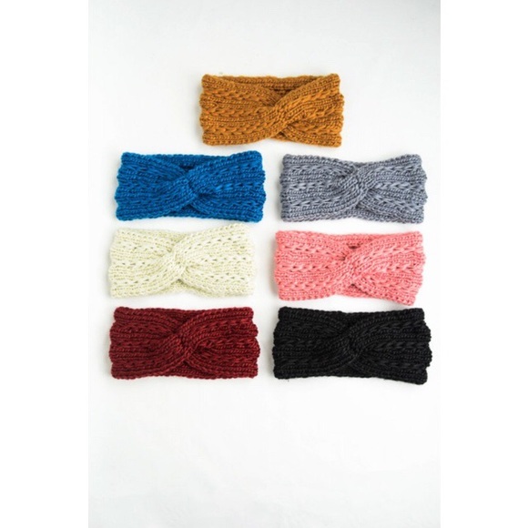 Twist Braid Crochet Headband - Picture 2 of 3