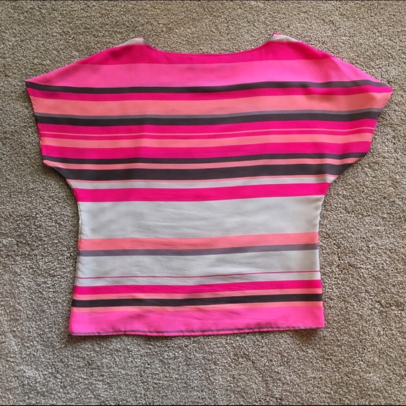 LOFT Striped Top - Picture 2 of 4