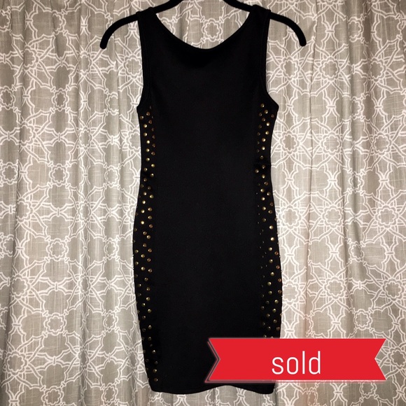 Forever 21 Dresses & Skirts - [forever 21] stretch bodycon studded mini dress