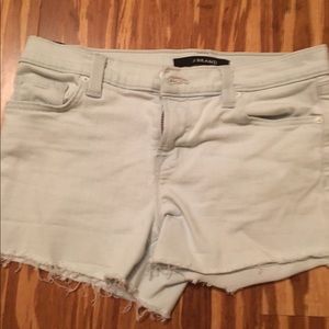 JBrand cutoff denim shorts 26