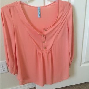 Pink/salmon francescas top