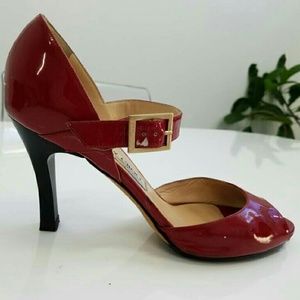 Jimmy Choo red heels.Size 38