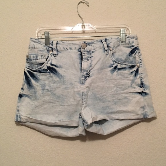 HIGH WAIST DENIM SHORTS💕