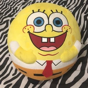 Spongebob squarepants round pillow