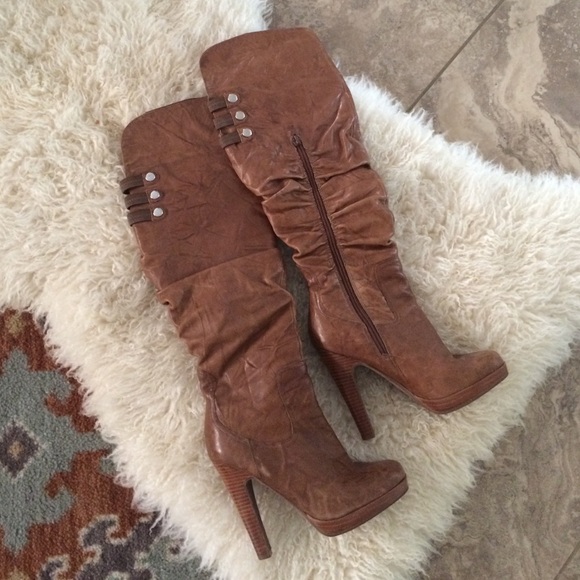 Jessica Simpson over the knee boots