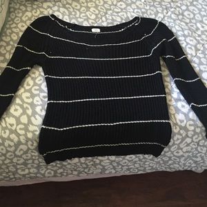 Cute over sized striped sweater
