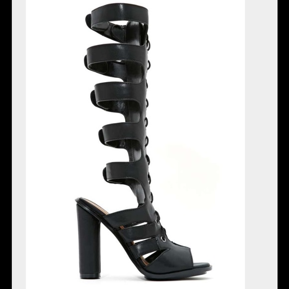 Nasty gal gladiator heels!