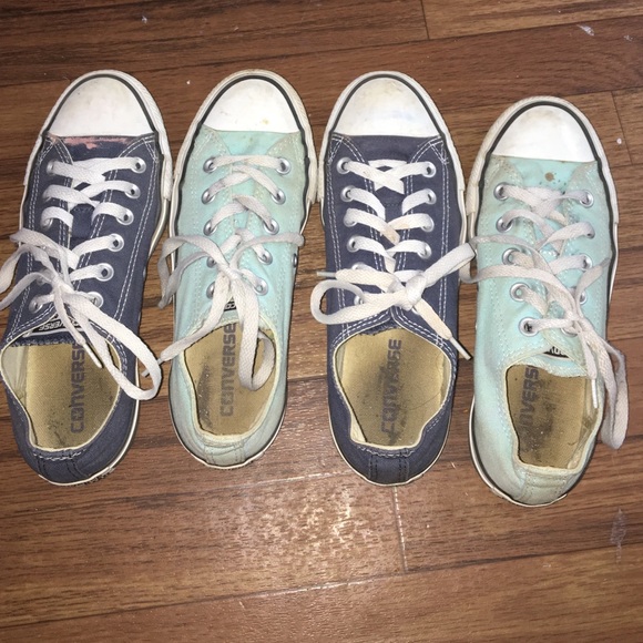 Two pair of converses💕
