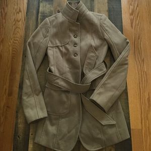 Jack by BBDakota Beige military style coat sz s
