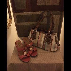 Heels to match with purse