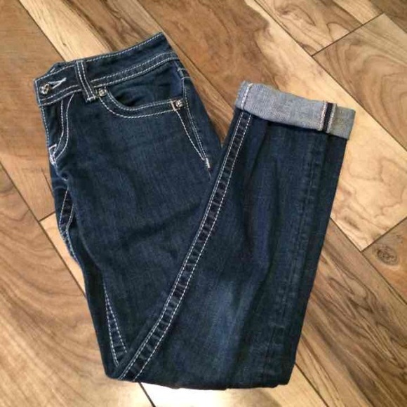 Miss Me skinny rhinestone jeans