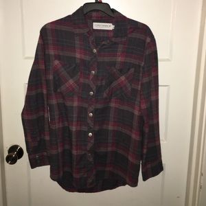 Oversized flannel