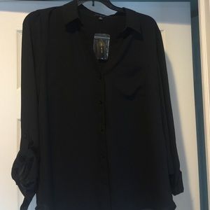 The limited button down blouse