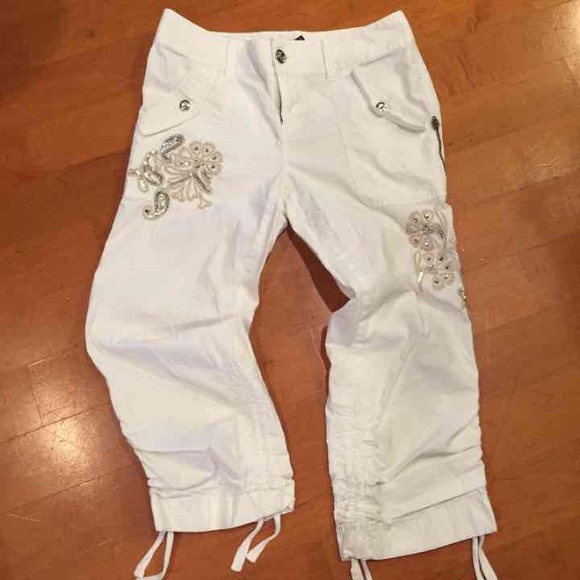 INC Boho Capri's Size 4
