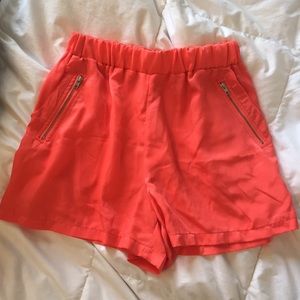 Coral shorts