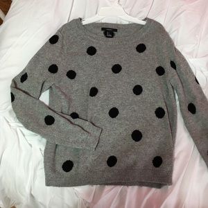 Forever 21 polka dot sweater