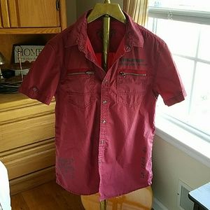 Guess Men's Snap Button down