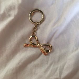 J. Crew bow keychain