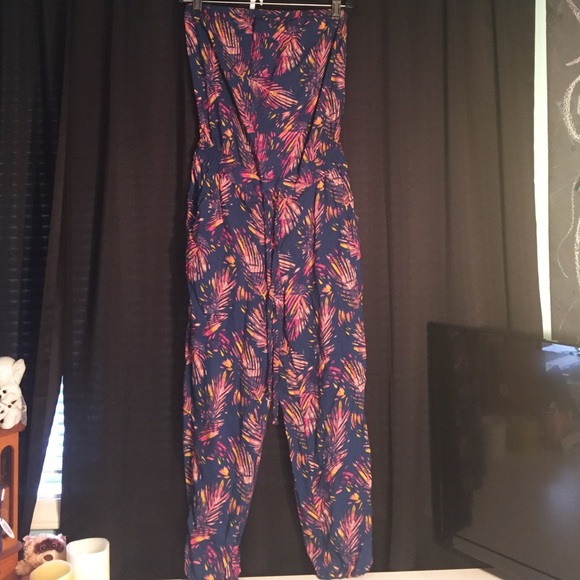 NWT Strapless Jumpsuit
