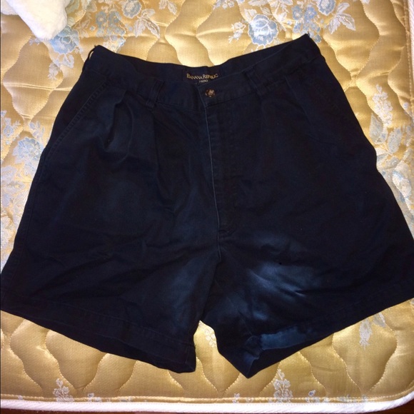 Banana Republic High Waisted Hiking Shorts