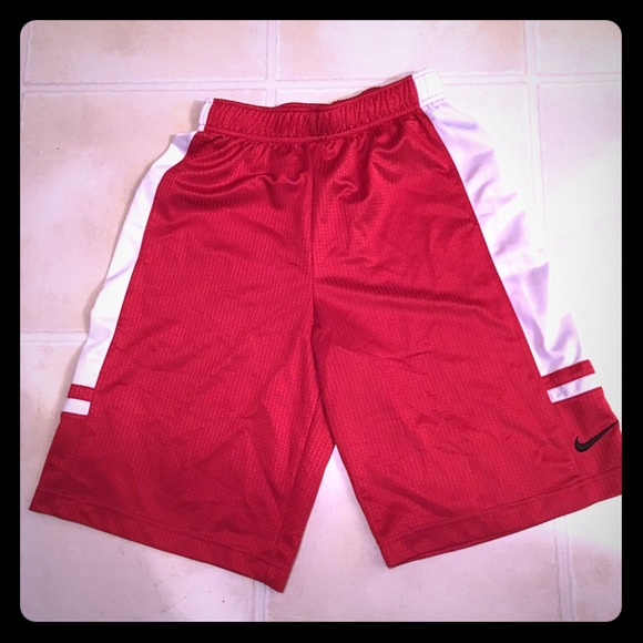 Nike red athletic shorts