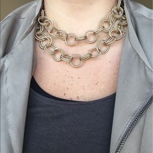 Gold Betsey Johnson Necklace