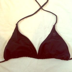 Black Converse Bikini Top
