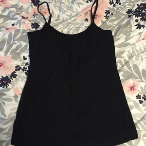 Ann Taylor Loft Black Tank/Cami