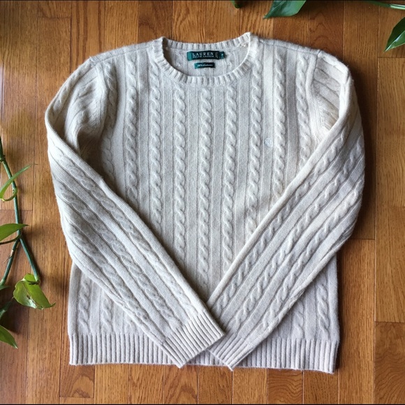 100% cashmere sweater Ralph Lauren