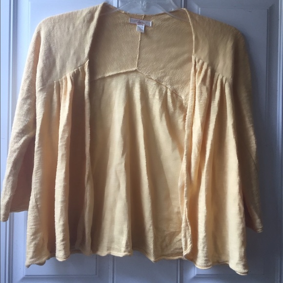 Bright yellow duster size XS - Picture 1 of 3