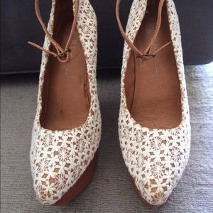 Jeffrey Campbell Crochet wedges