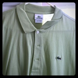 Lacoste polo size 8