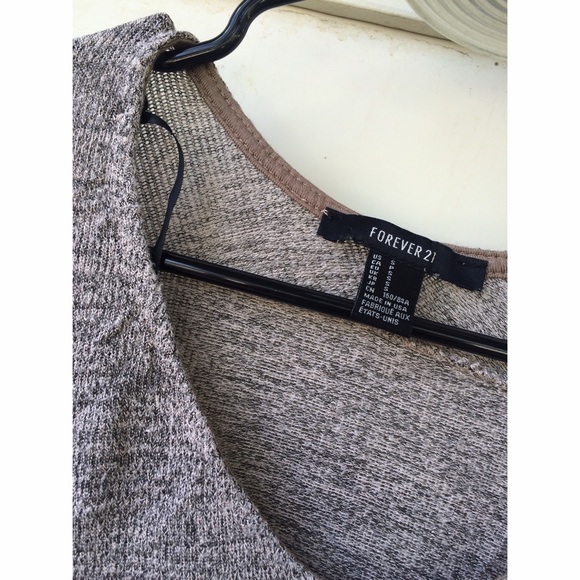 Forever21 charcoal top!