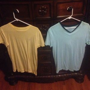 2 American eagle shirts both adult smalls
