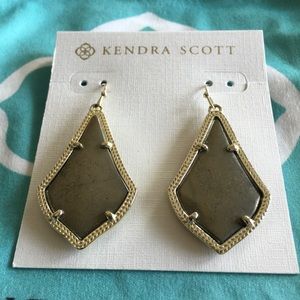 Kendra Scott Alex Earring - Gold with Pyrite