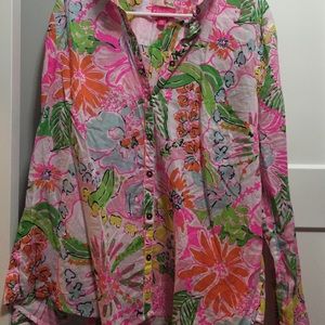 Lilly for target button down