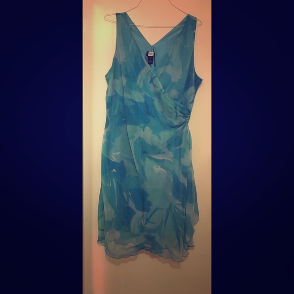 Blue dress