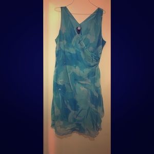 Blue dress