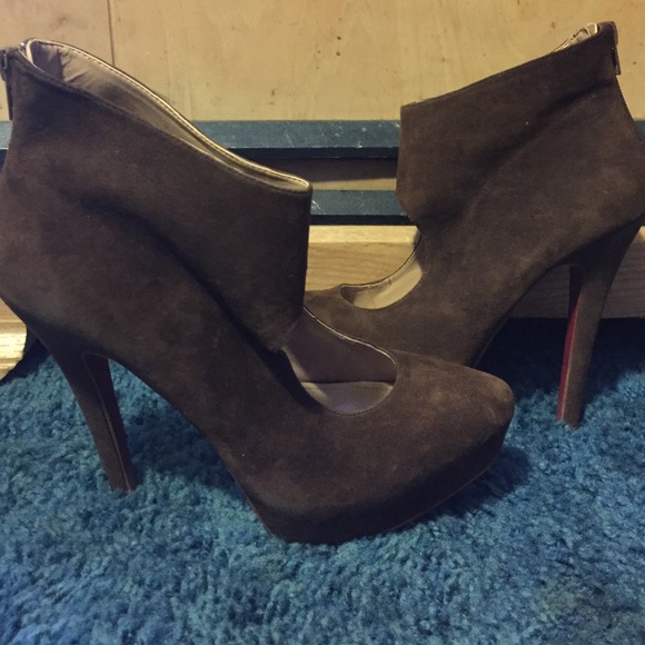 Brown Booties - Picture 2 of 3