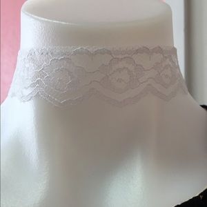 NEW White Lace Choker