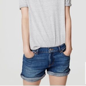 LOFT denim shorts