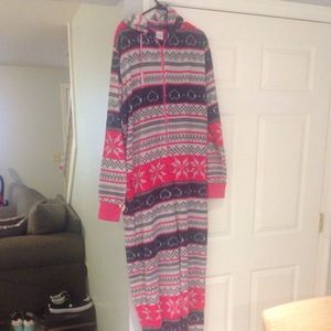 Hooded onsie PJs