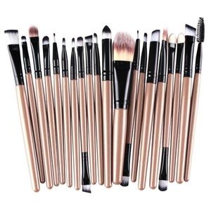 20 pc Brush Set (Rose Gold)