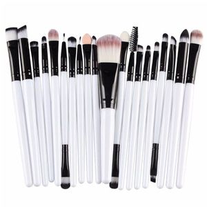 20 pc Brush Set (White)