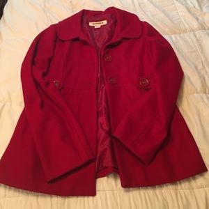 Hydraulic Red Peacoat