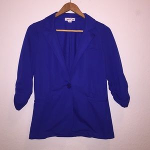 Royal blue blazer