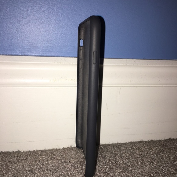 Iphone 6 Plus/ 6s Plus Apple Silicone Black Case - Picture 2 of 3