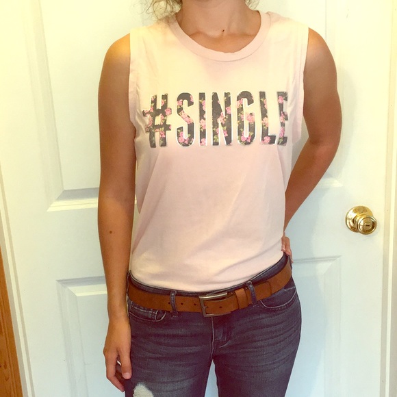 #SINGLE tank top