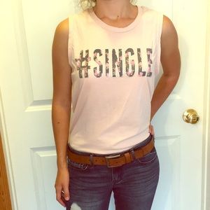 #SINGLE tank top